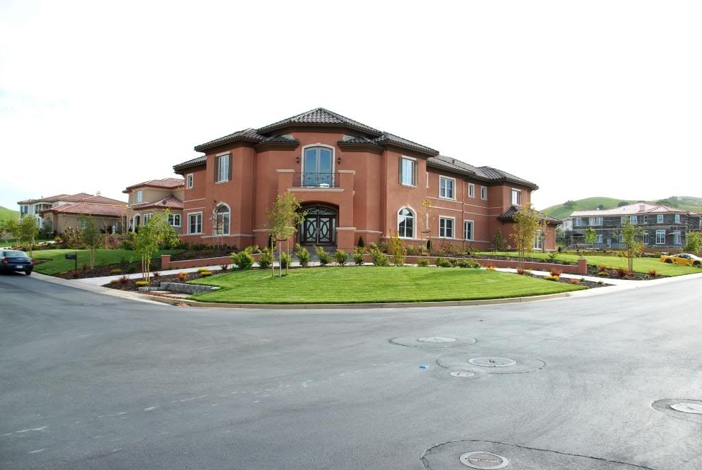 Pleasanton CA golf-course gated home 7000sq ft, 6-1/2car garage, 25seat